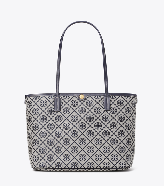 T Monogram Small Zip Tote