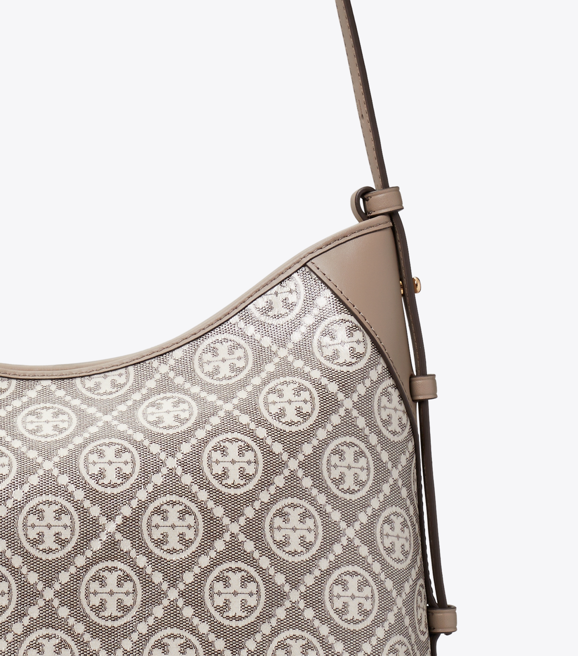 T Monogram Coated Jacquard Messenger image number 3