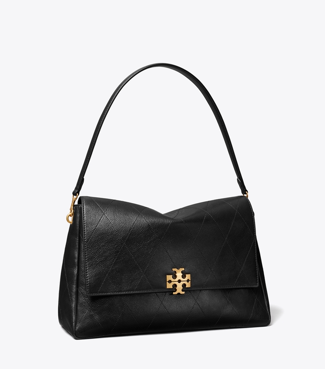 Large Charlie Quilted Shoulder Bag