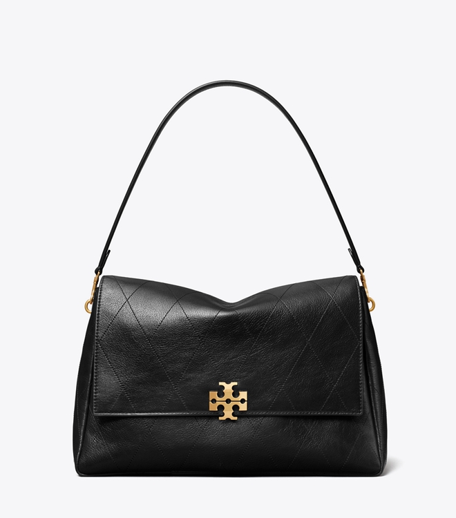 Large Charlie Quilted Shoulder Bag