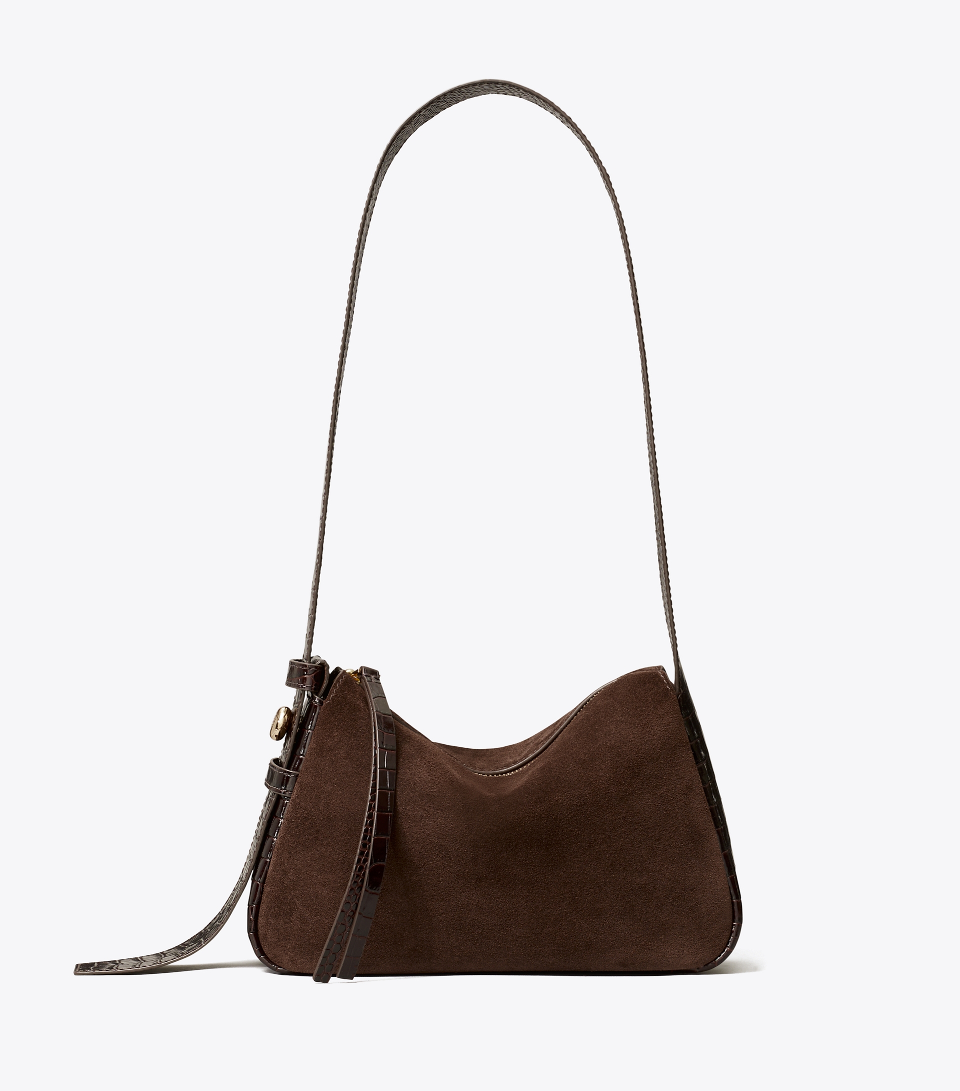 Small Romy Suede Shoulder Bag image number 0