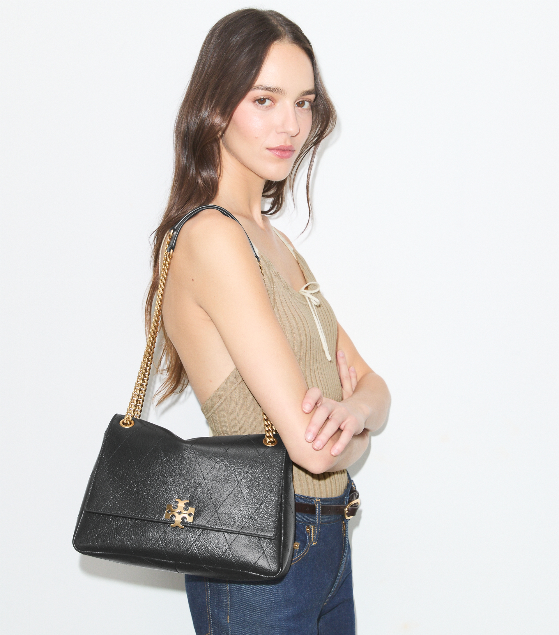 Charlie Quilted Shoulder Bag image number 1