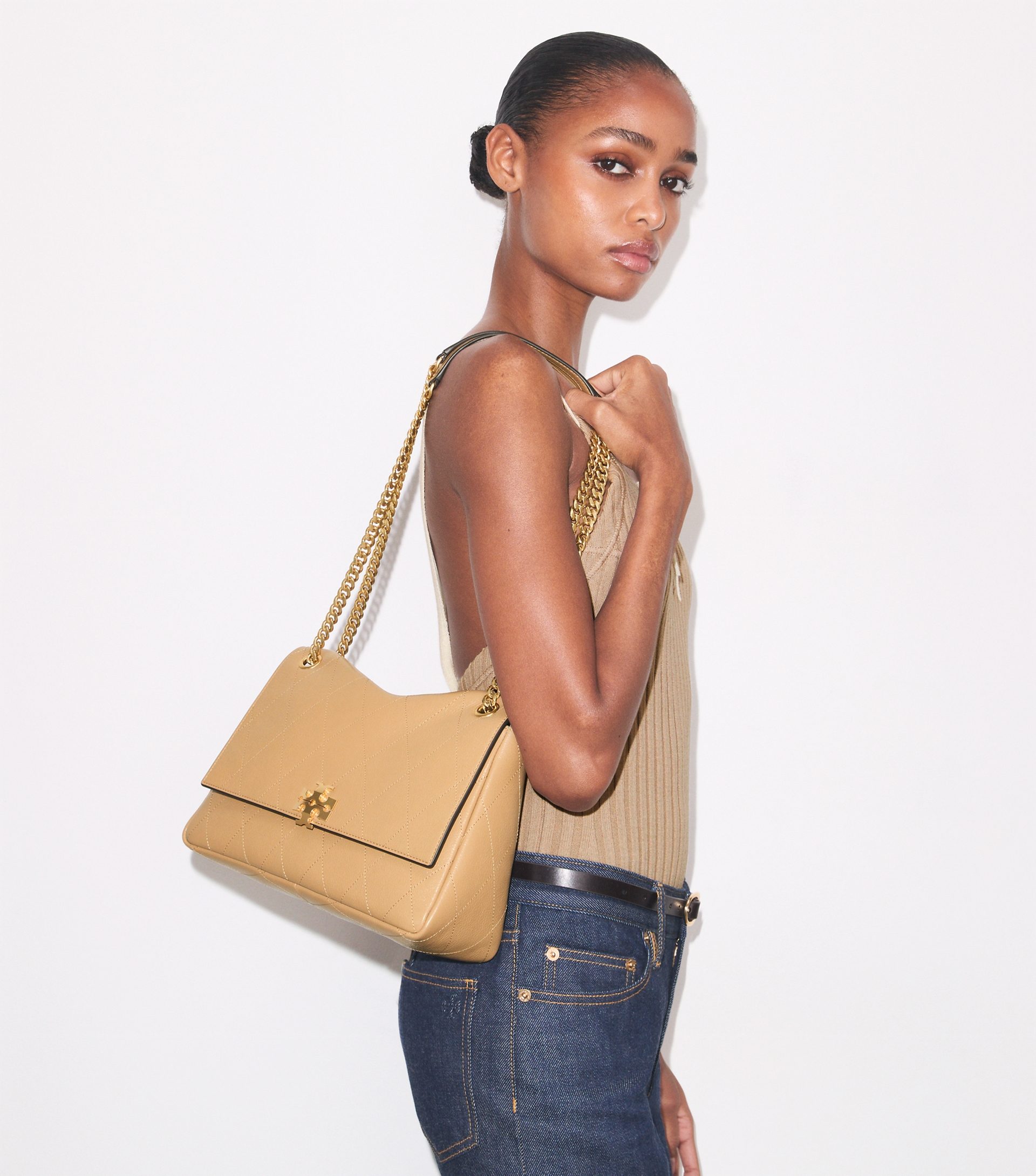 Charlie Quilted Shoulder Bag image number 2