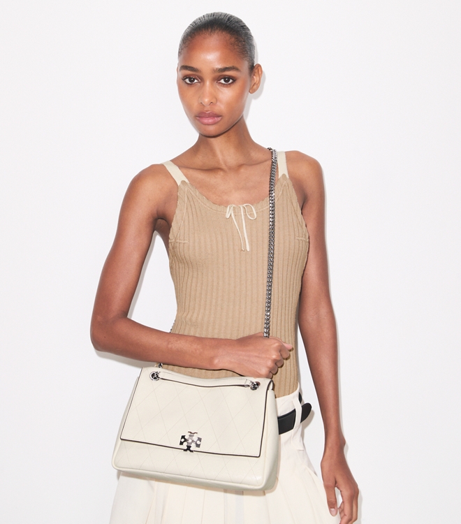 Charlie Quilted Shoulder Bag