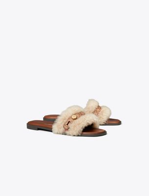  Romy Shearling Slide