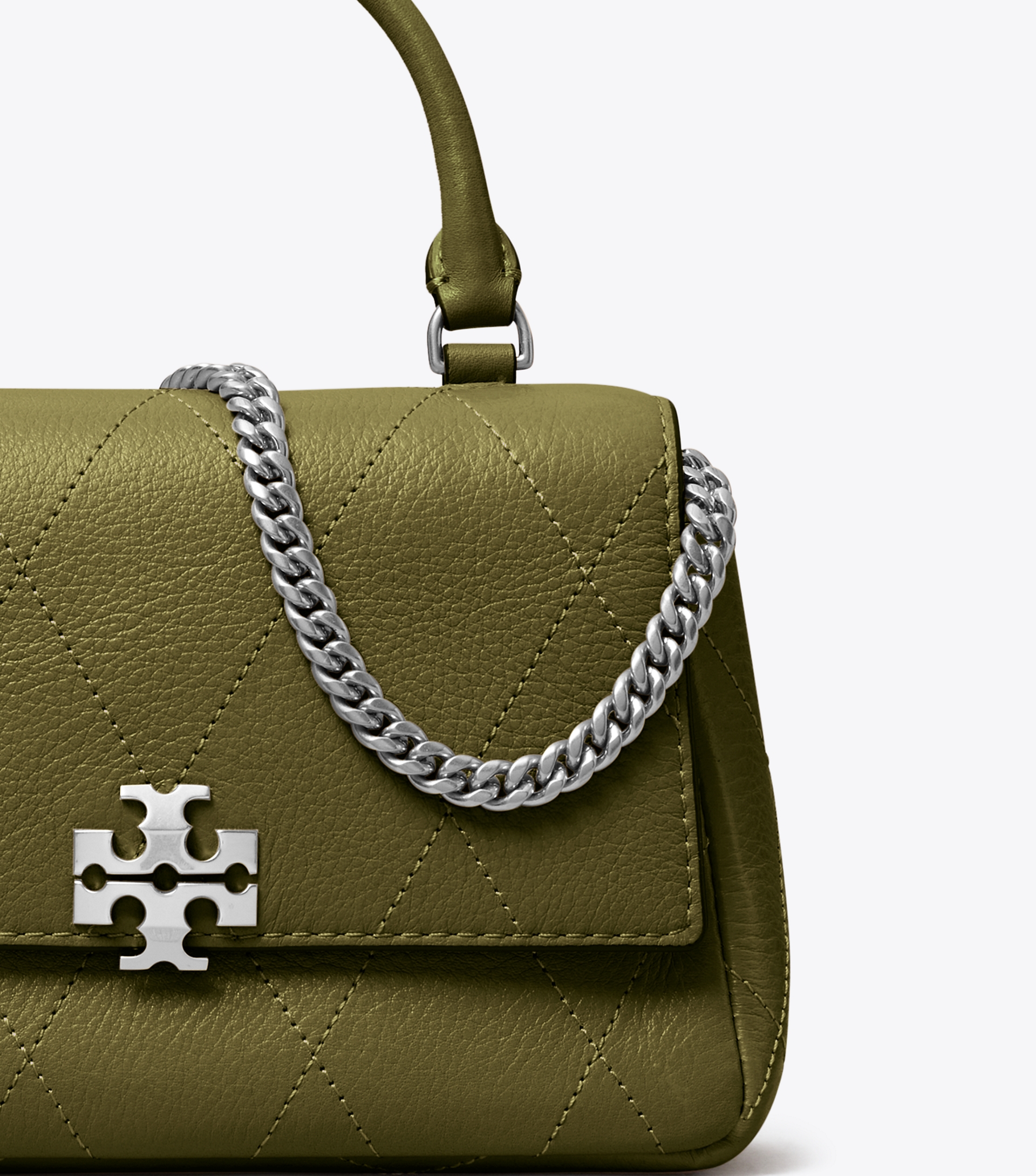 Mini Charlie Quilted Top-Handle Crossbody image number 4