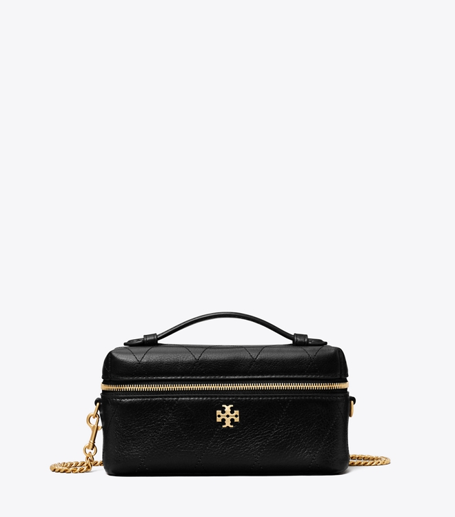 Charlie Quilted East-West Vanity Case