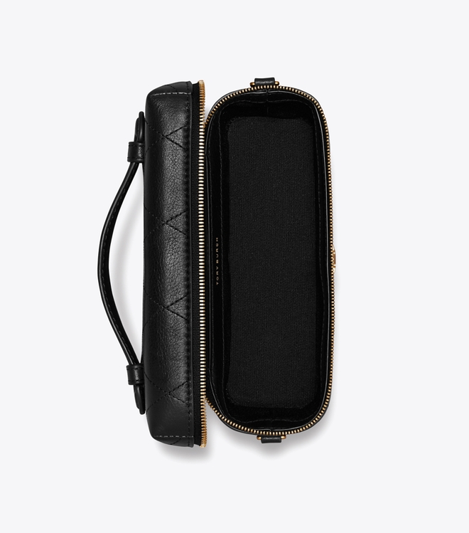 Charlie Quilted East-West Vanity Case