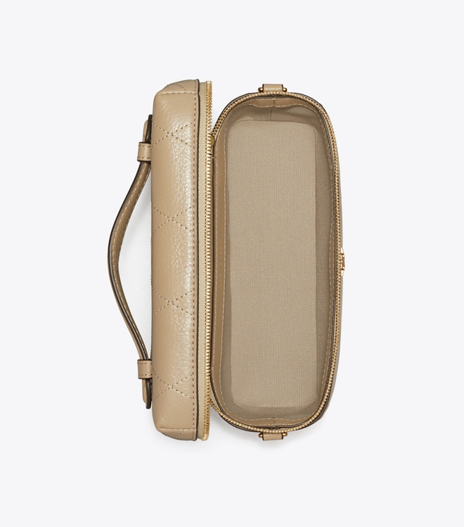 Charlie Quilted East-West Vanity Case