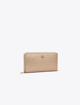 Charlie Quilted Zip Continental Wallet