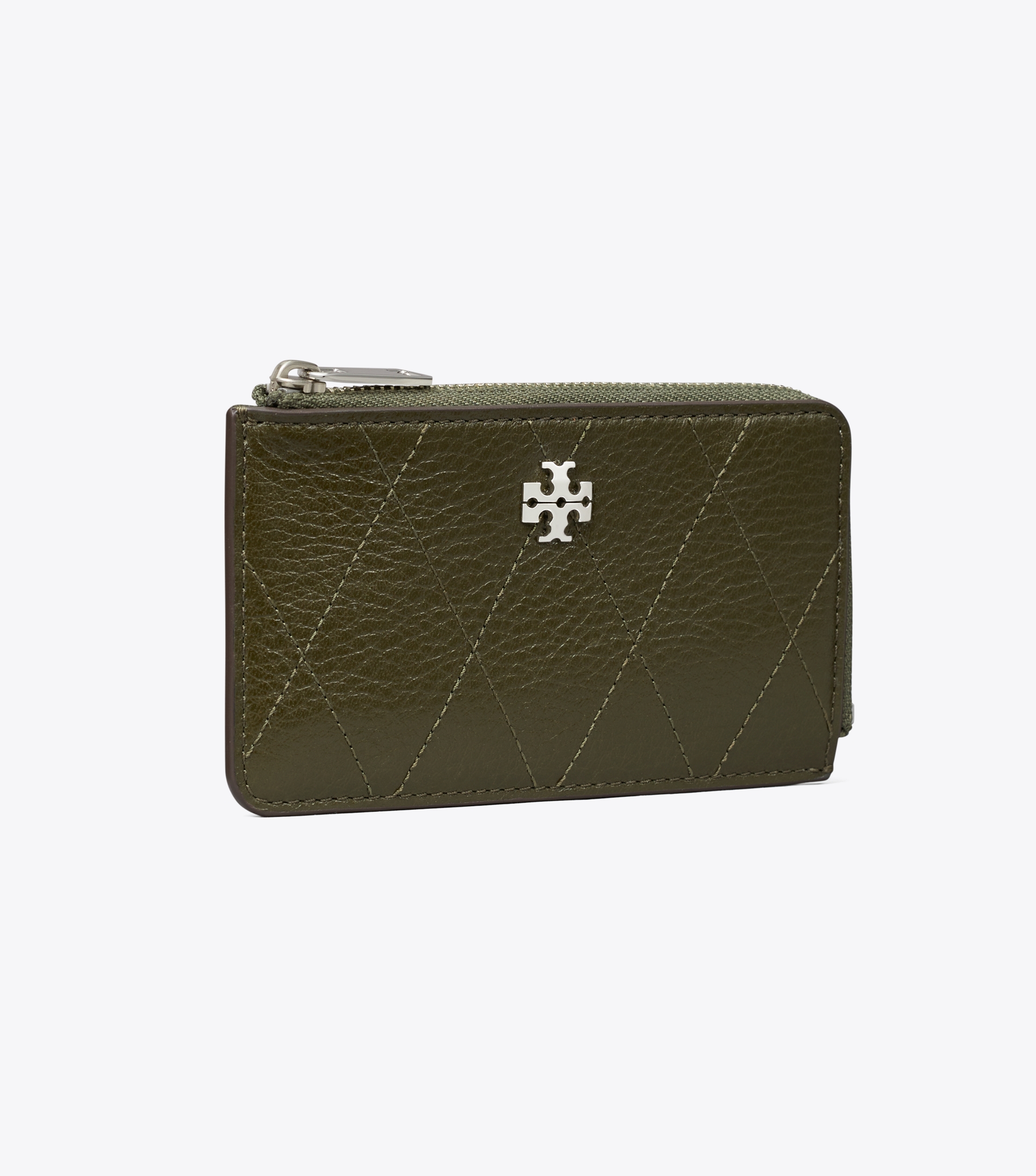 Charlie Quilted Zip Charm Card Case image number 0