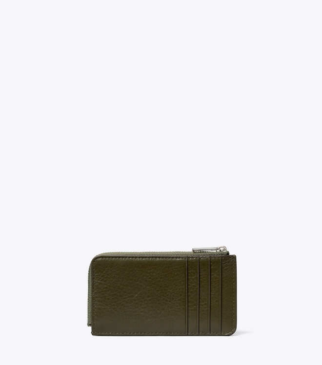 Charlie Quilted Zip Charm Card Case