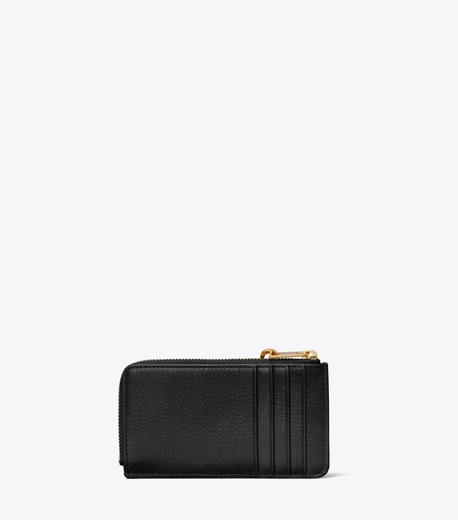 Charlie Quilted Zip Charm Card Case