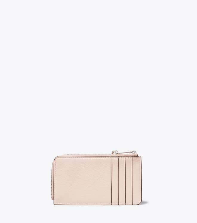 Charlie Quilted Zip Card Case