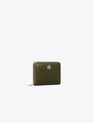  Small Charlie Quilted Zip-Around Wallet