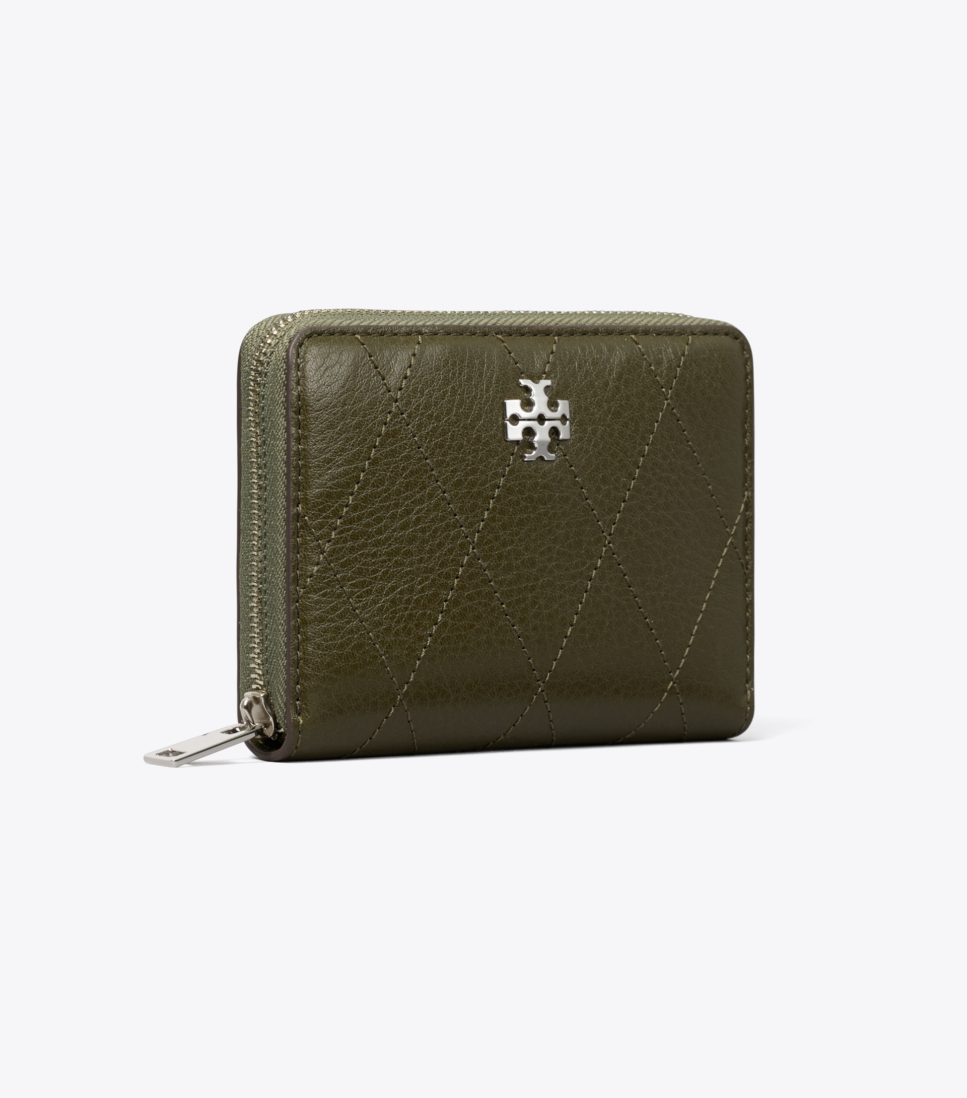 Small Charlie Quilted Zip-Around Wallet image number 0