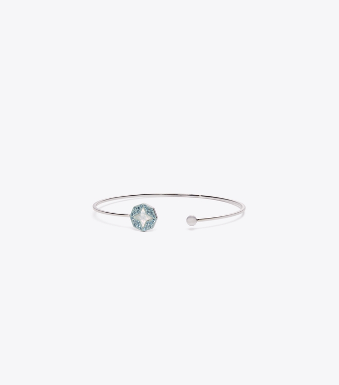 Forget Me Not Open Cuff