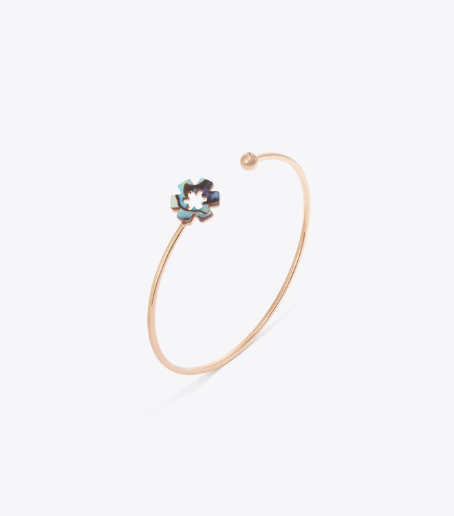 Forget Me Not Open Cuff