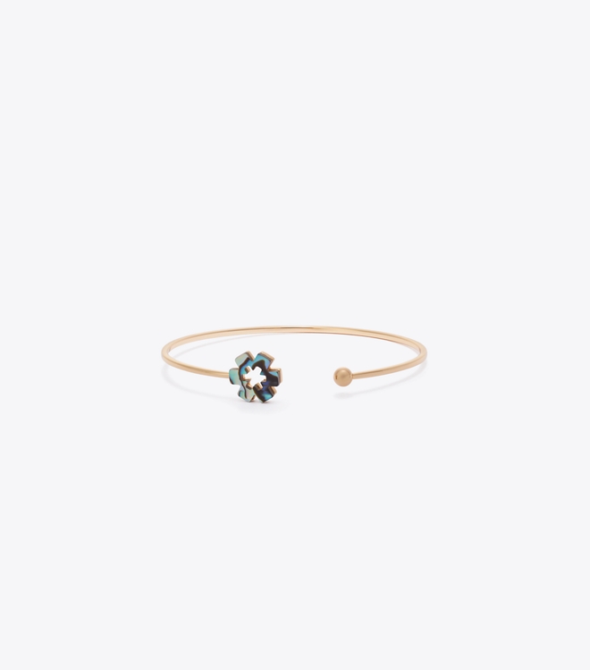 Forget Me Not Open Cuff