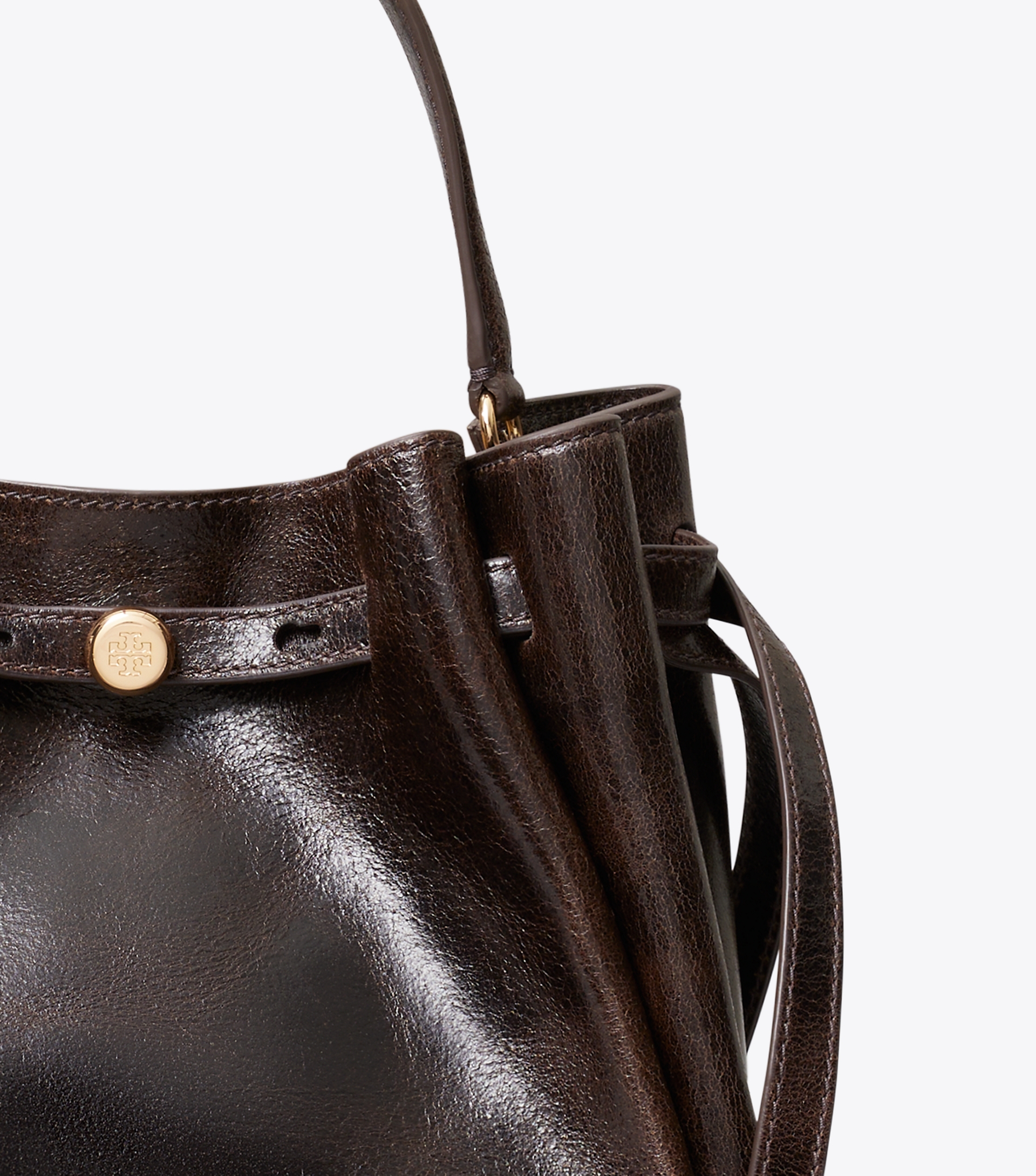 Romy Distressed Bucket Bag image number 4