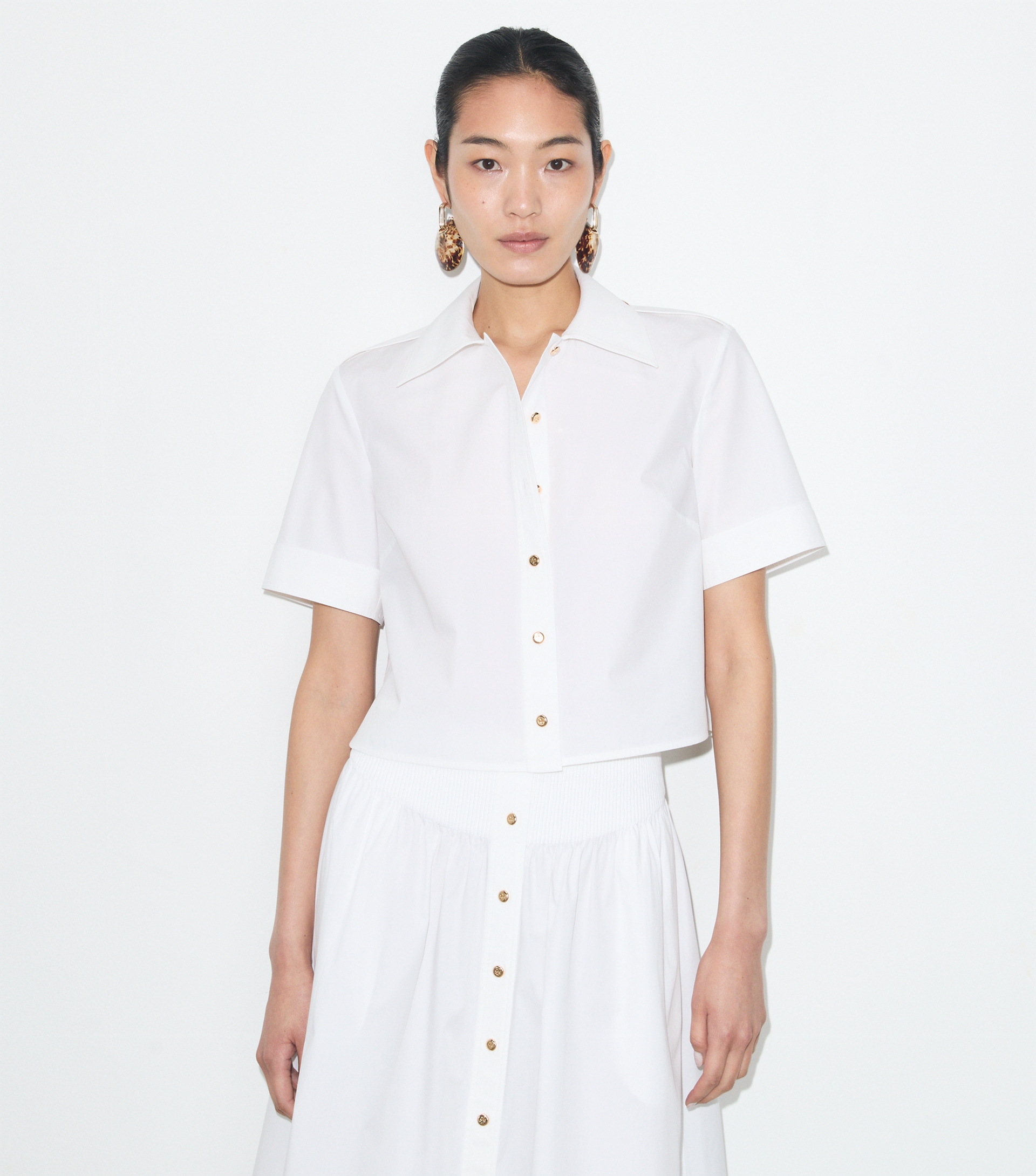 Poplin Camp Shirt image number 3