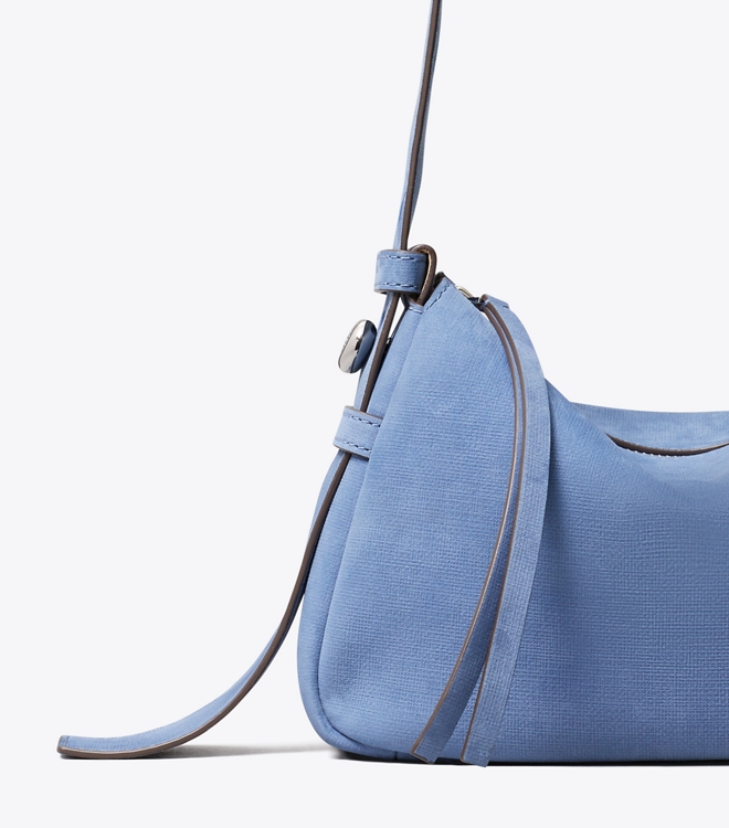 Small Romy Nubuck Shoulder Bag