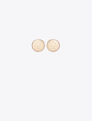  Round Icon Stud Earrings
