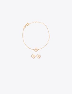  Forget Me Not Bracelet Earrings Gift Set