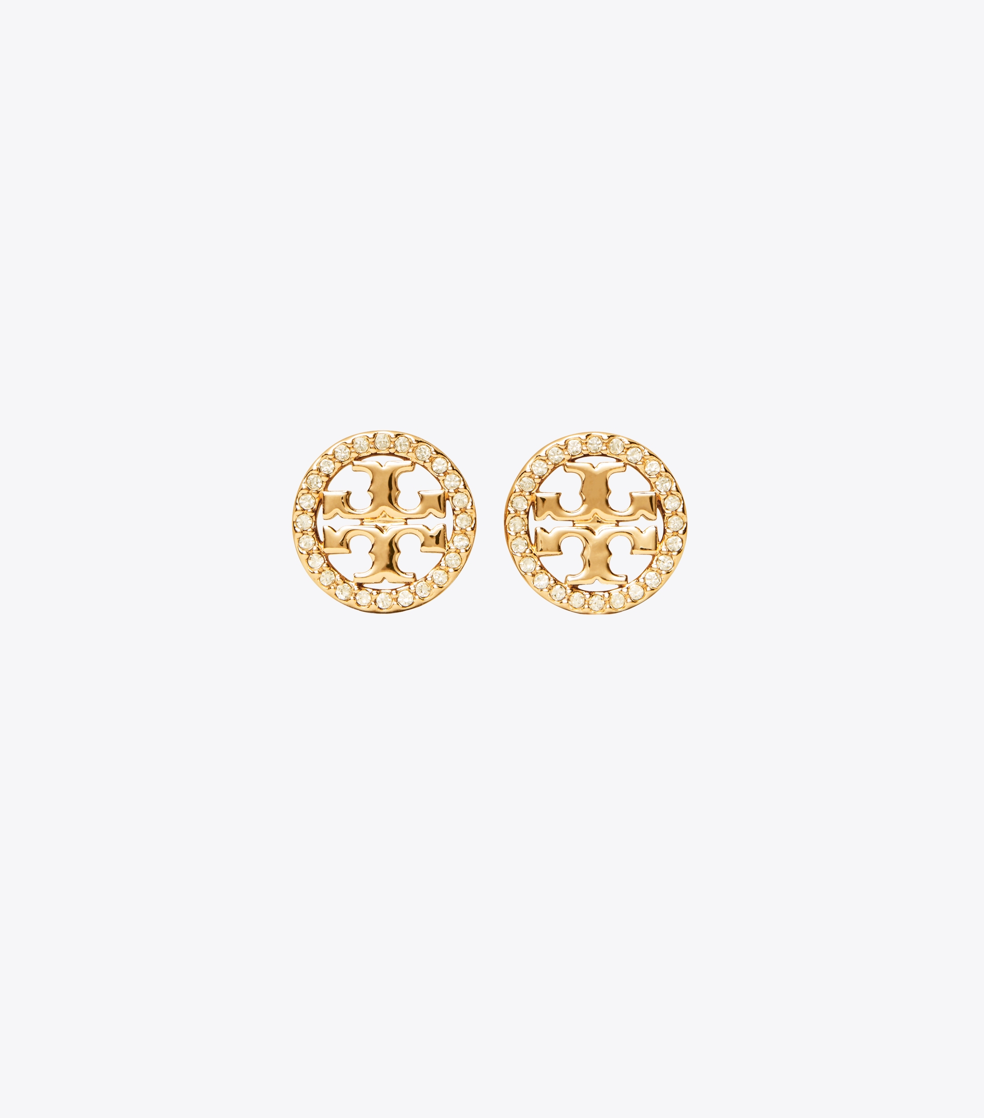 Icon Pav&eacute; Stud Earrings image number 0
