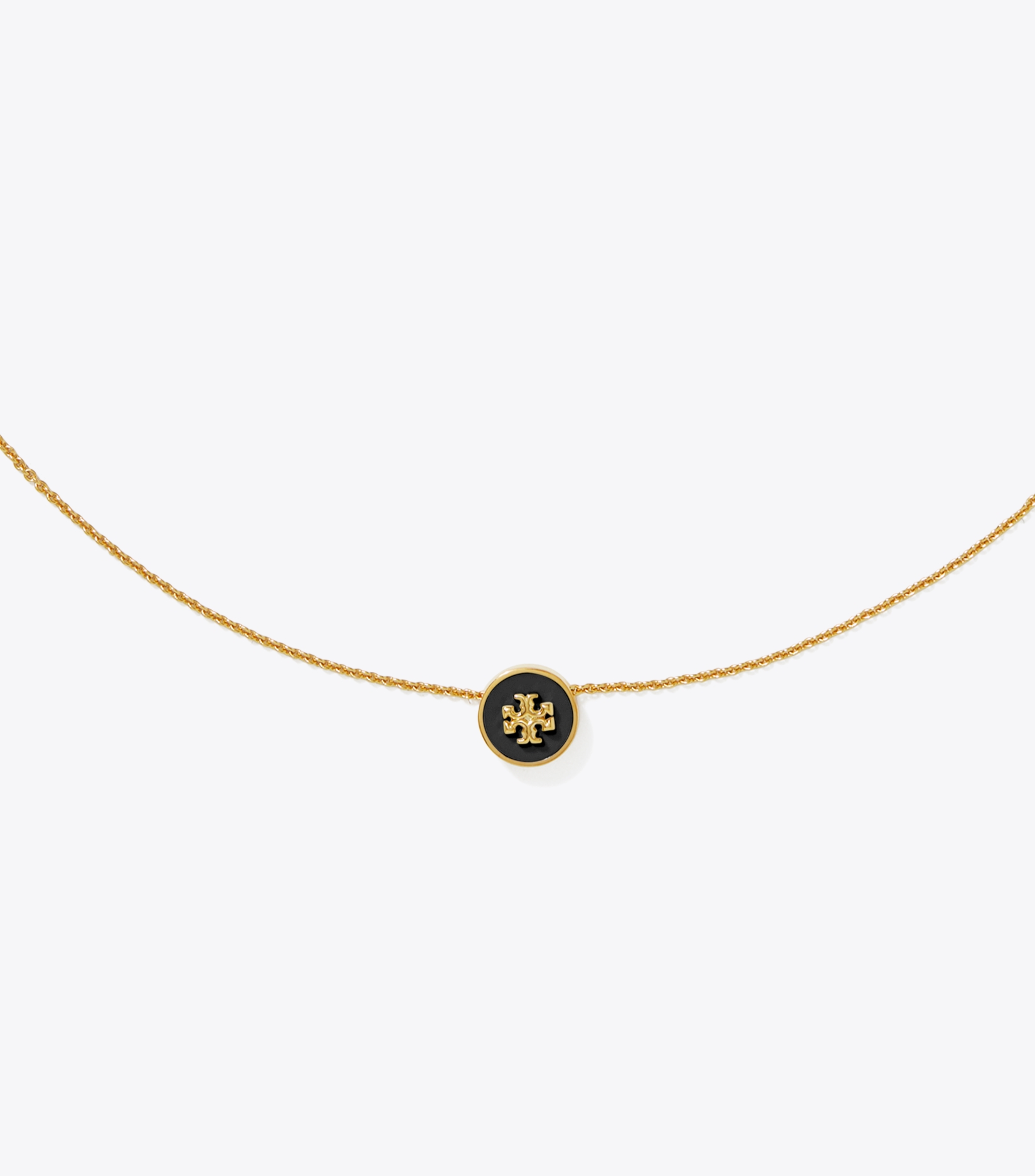 Icon Enamel Pendant Necklace image number 2
