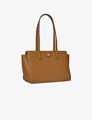 Tory burch robinson on sale small leather tote