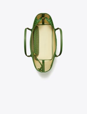 Tory Burch designer sandals Ines Multi-Strap Slide in CAMELLO angle