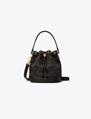 T Monogram Bucket Bag