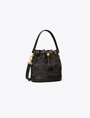 T Monogram Bucket Bag