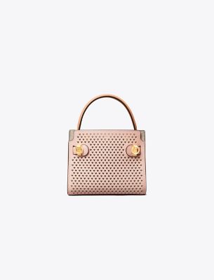 Petite Lee Radziwill Perforated Double Bag