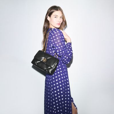 Kira 小號菱格形绗缝單肩包