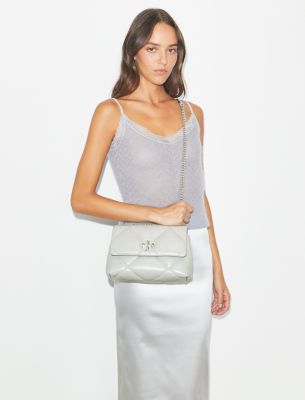 Small Kira Diamond Quilt Convertible Shoulder Bag