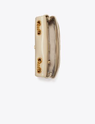 Tory Burch designer sandals Ines Multi-Strap Slide in CAMELLO angle