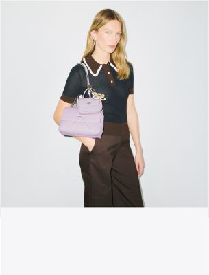 Small Kira Diamond Quilt Convertible Shoulder Bag