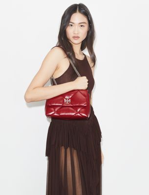 Small Kira Diamond Quilt Convertible Shoulder Bag