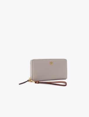  Robinson Pebbled Zip Continental Wallet