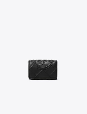 【A＆S】Flap bi-fold wallet Black A＆S】Flap bi-fold wallet Black Leatherboss Genuine Leather