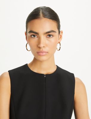 Tory Burch designer sandals Ines Multi-Strap Slide in CAMELLO angle