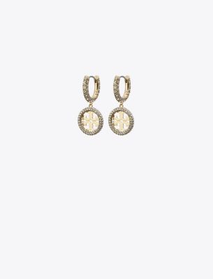  Icon Pavé Huggie Hoop Earring