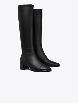  Cap-Toe Knee-High Boot