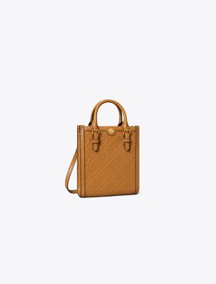  T Monogram Leather Mini Tote