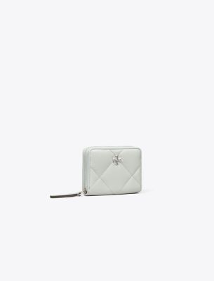  Small Kira Diamond Quilt Zip-Around Wallet