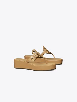 Tory Burch designer sandals Ines Multi-Strap Slide in CAMELLO angle