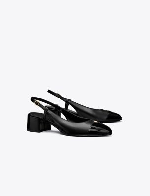  Cap-Toe Slingback Pump