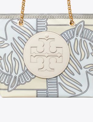 Ella Printed Chain Tote | Tory Burch